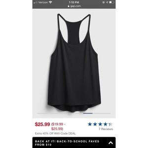 TWO Gap running tanks/yoga tops/active wear​